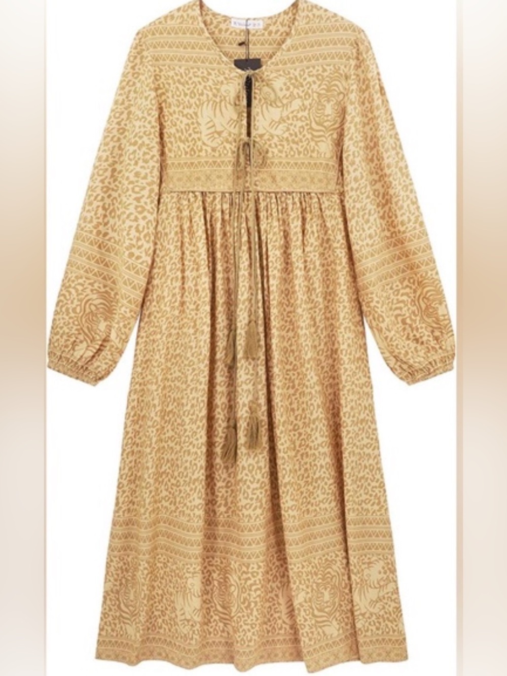 R. Vivimos Midi Jungle Dress